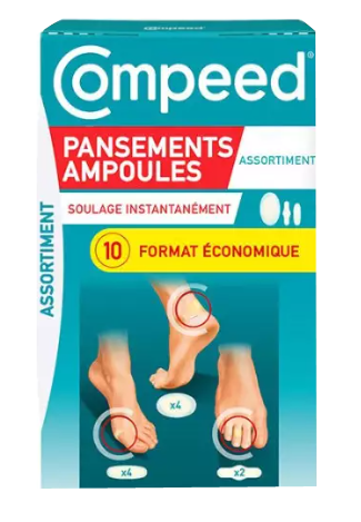 Compeed ampoules Assortiments   10 pansements