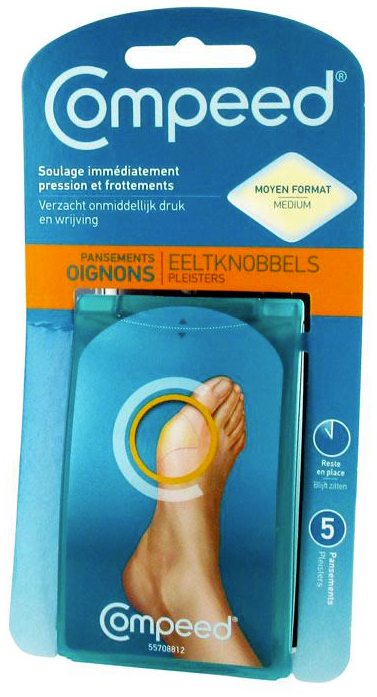 Pansement oignons compeed x5 moyen format