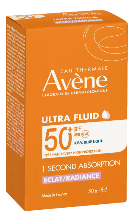 SOLAIRE ULTRA-FLUID ECLAT RADIANCE SPF 50+ émuls fluide   50ml