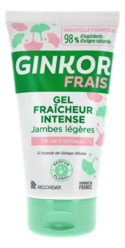 GINKOR FRAIS gel fraîcheur intense jambes légères   150ml